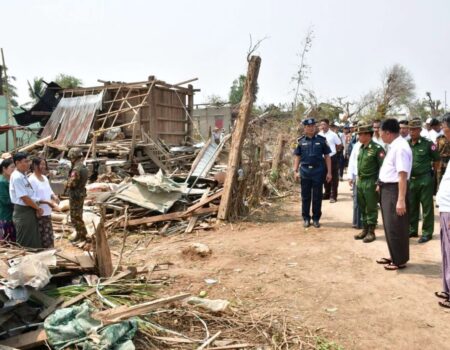 Tornado kills 8 and injures 109 in Myanmar