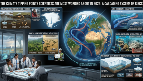 The Climate Tipping Points Scientists Are Most Worried About in 2026