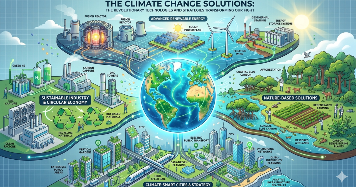 Climate Change Solutions: The Revolutionary Technologies and Strategies Transforming Our Fight