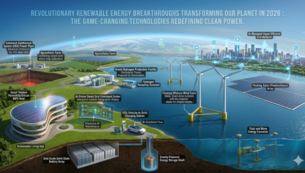 Revolutionary Renewable Energy Breakthroughs Transforming Our Planet in 2026
