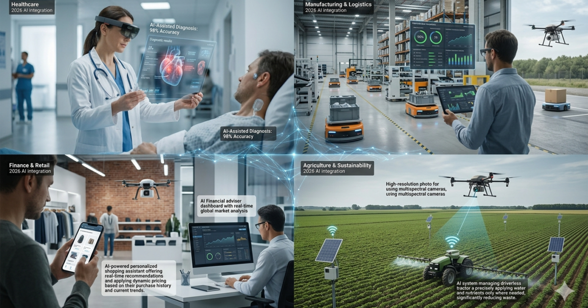 How Artificial Intelligence Is Reshaping Every Industry in 2026